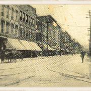 W. Water St., Looking East from N. Main St.